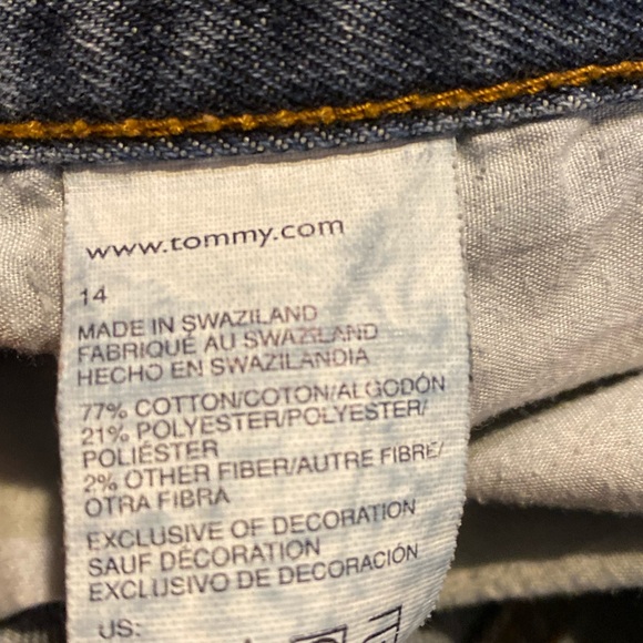 Tommy Hilfiger Revolution Slim Jeans Boys Size 14 w/Embroidered Logo Coin Pocket - Picture 6 of 8